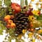 20" Apple & Pear Cornucopia Fall Harvest Decoration